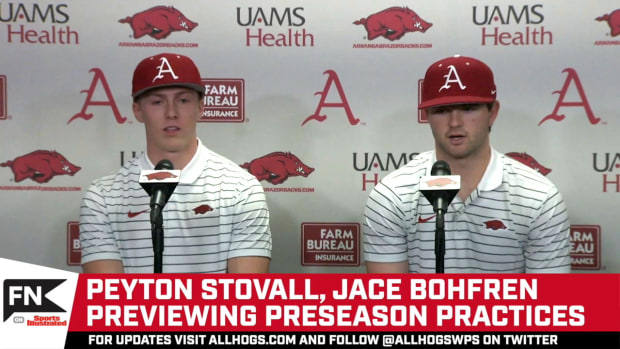 012023-Peyton Stovall-Jace Bohrofen-Preseason Practice-ah